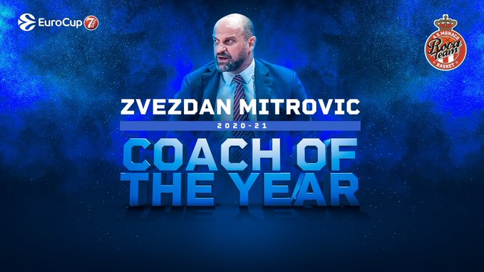 Eurocup: Aυτός είναι ο καλύτερος προπονητής της φετινής σεζόν